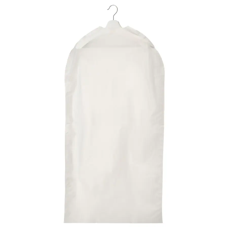Thumbnail: RENSHACKA Clothes Cover, Set of 2, Transparent White by IKEA