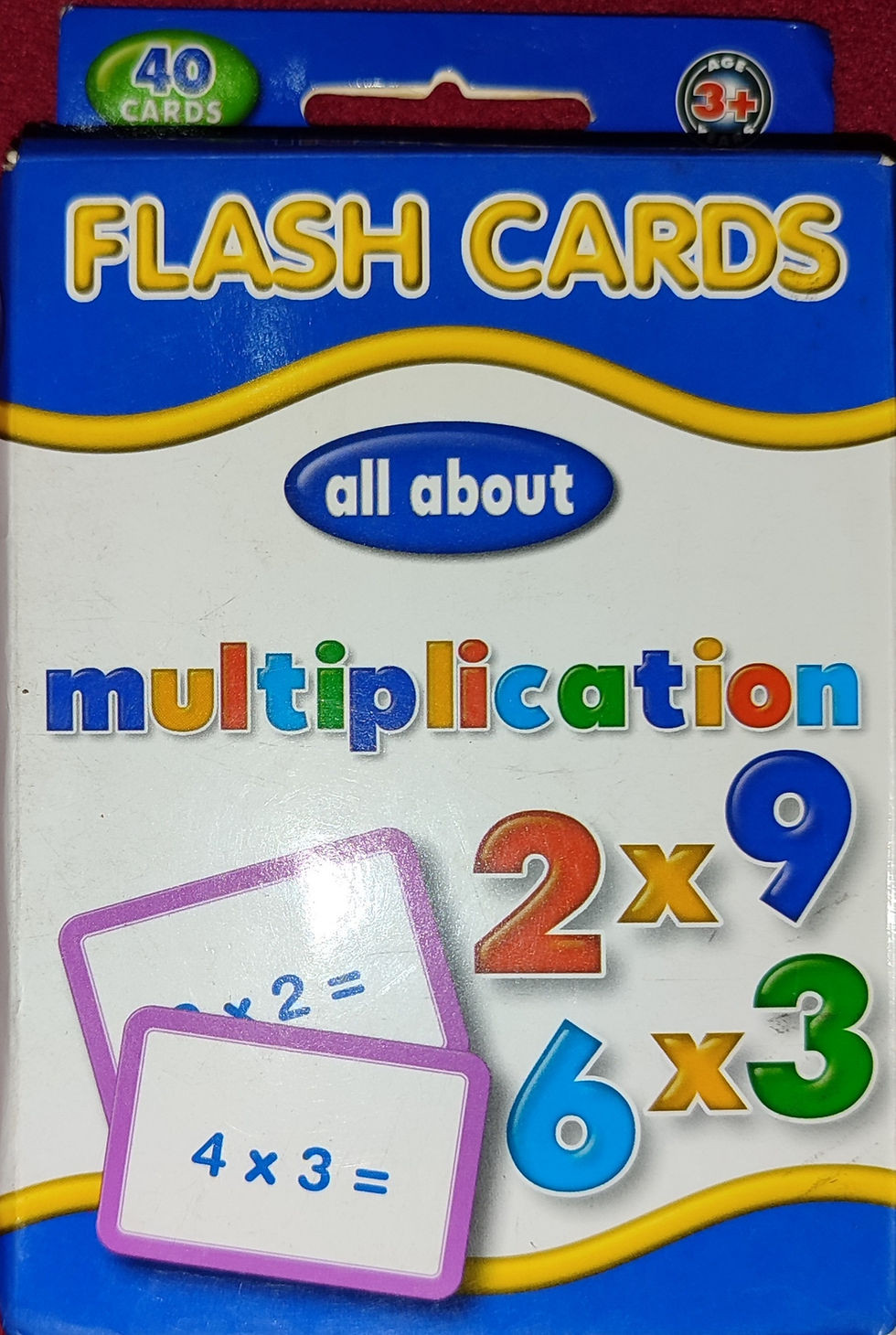 Thumbnail: Wilco Flash Cards, All About Multiplication, 40 Cards