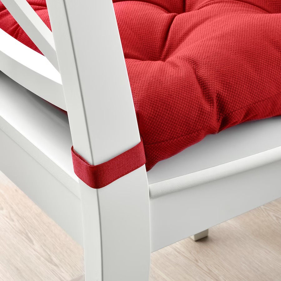 Thumbnail: MALINDA Chair Cushion, Red by IKEA