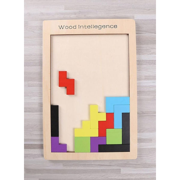 Thumbnail: 40 Pieces Wooden Early Childhood Building Block Set
