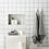 Thumbnail: STORAVAN 3-piece bathroom set, white by IKEA