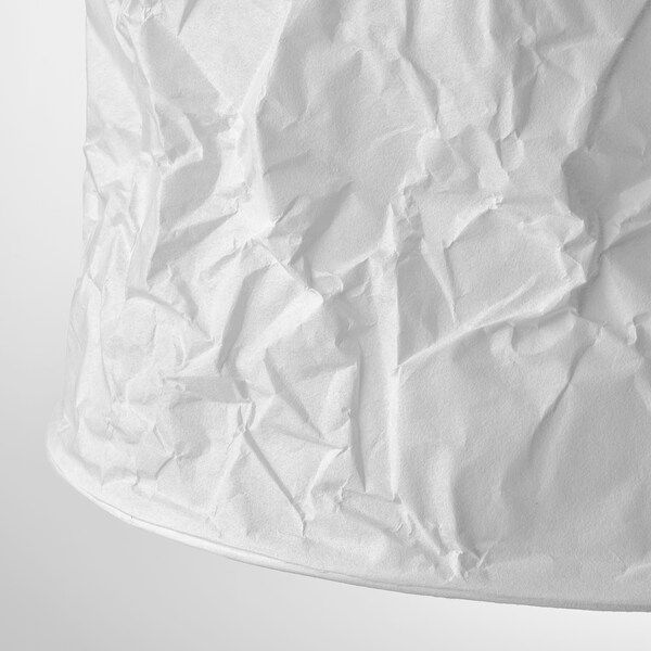 Thumbnail: FJÄLLMIL Pendant lamp shade, white, 33 cm