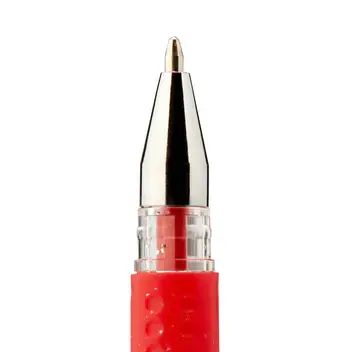 Thumbnail: Soft Grip Glitter Gel Pens, 2.0mm Ink Cartridge, Set of 12 Colours by KINGART®