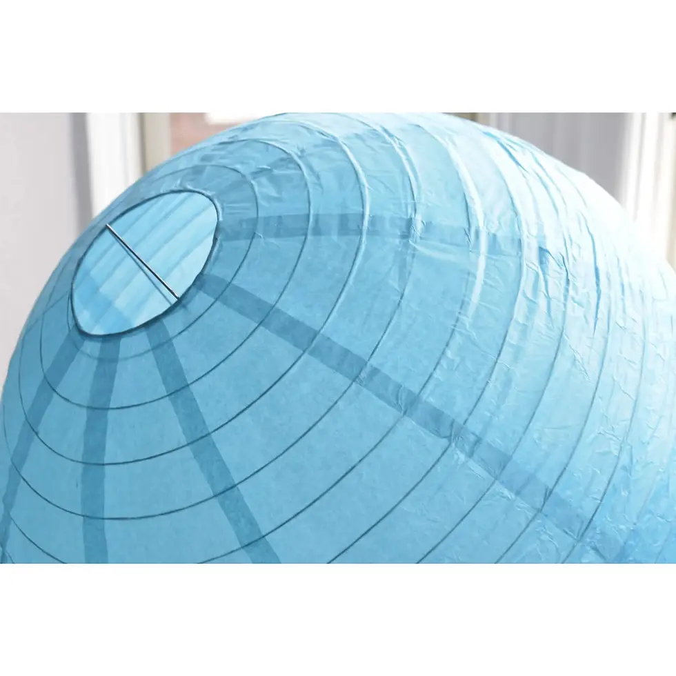 Thumbnail: Pendant Lamp Shade, Blue