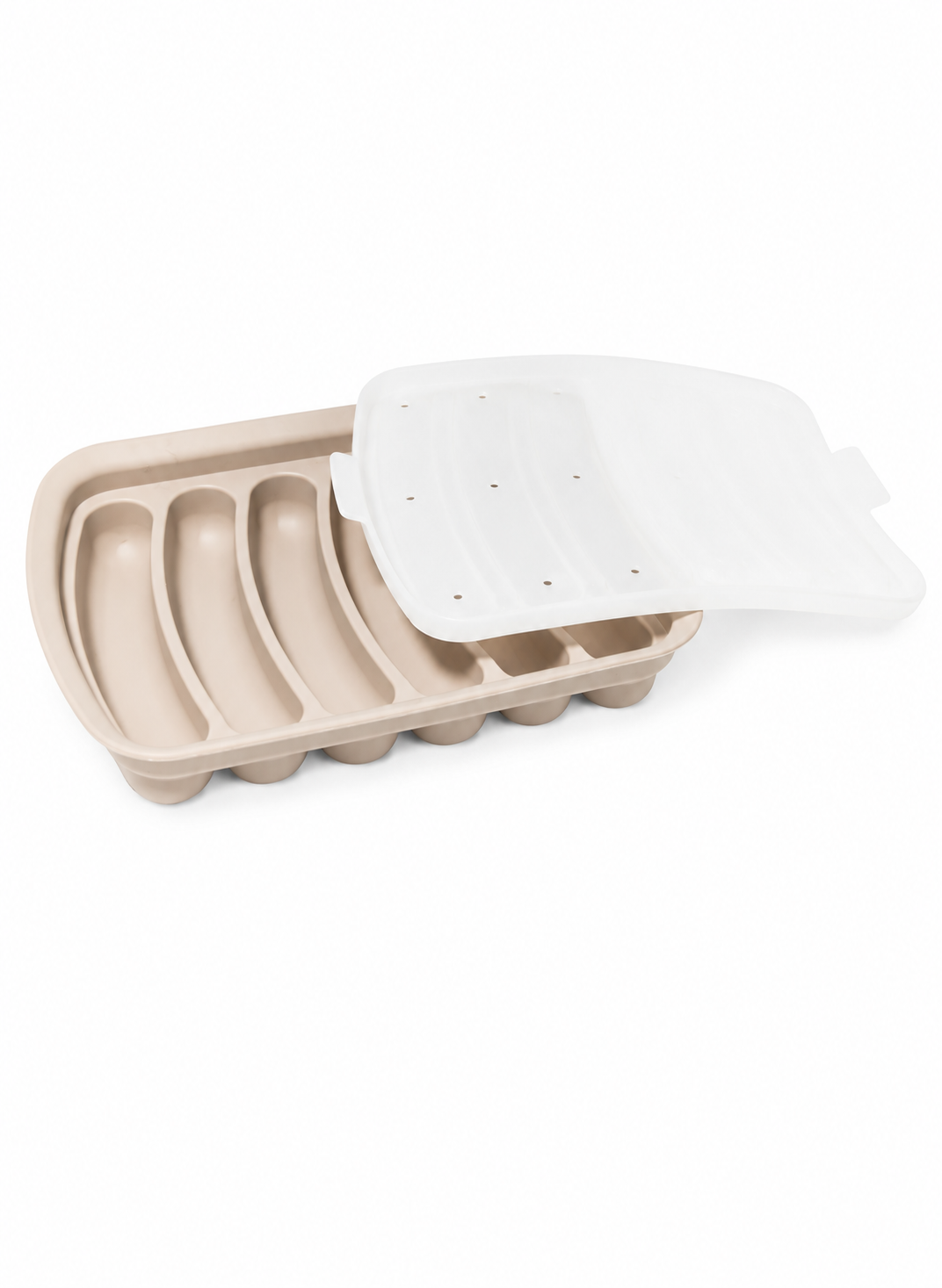 Silicone Hot Dog Shape Mould, Grey by Amal