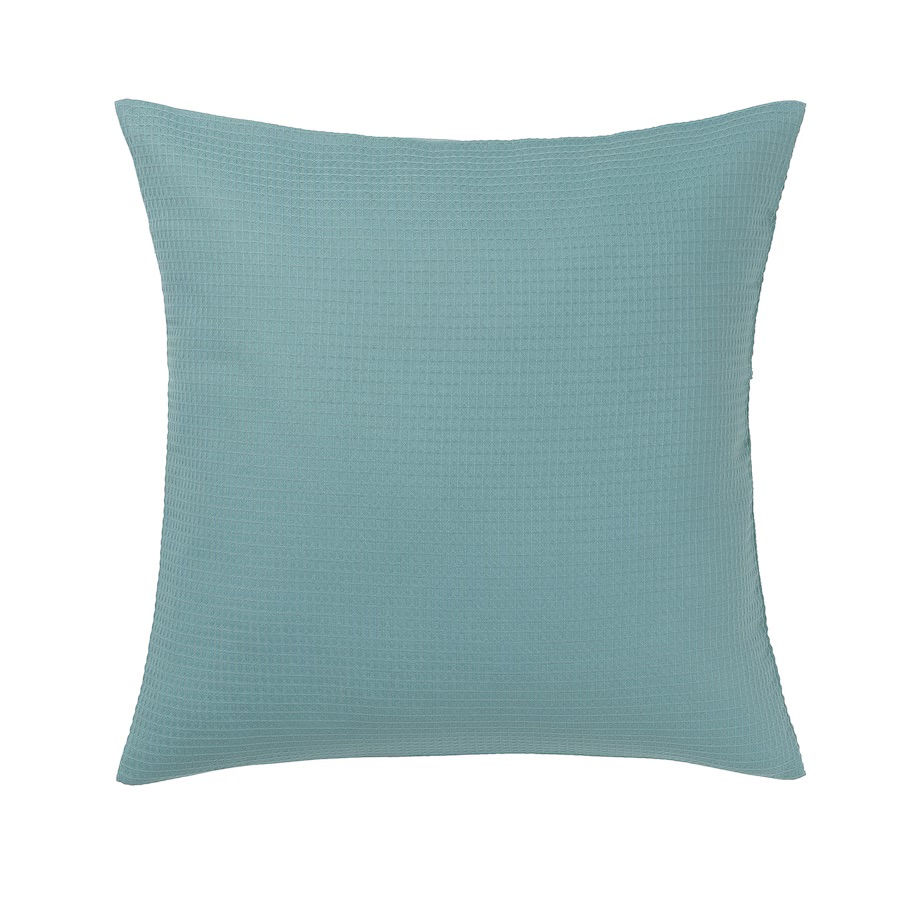 Thumbnail: EBBATILDA Cushion Cover 50x50 cm, Grey-turquoise by IKEA