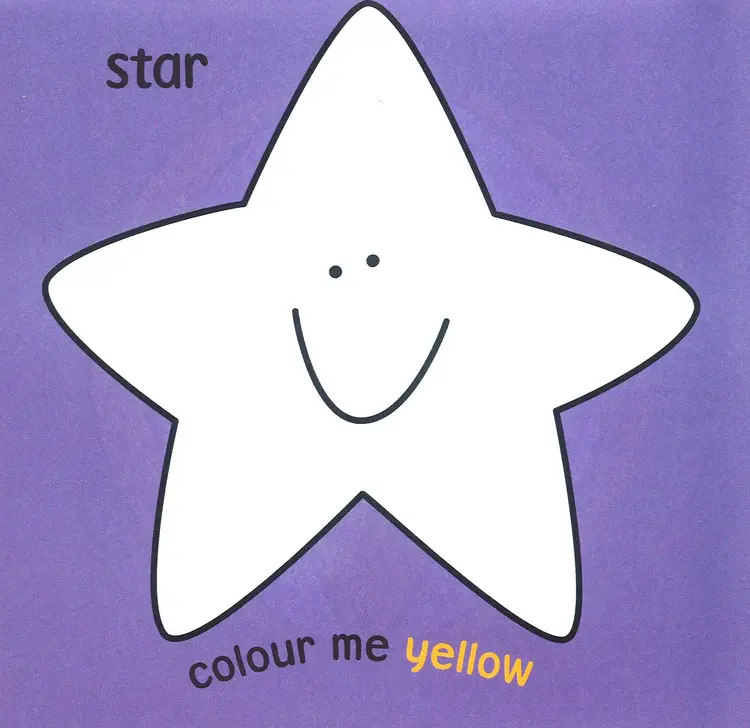 Thumbnail: Baby's First Colouring Book, Yellow