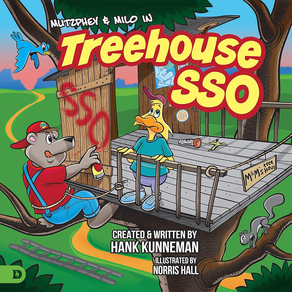 Thumbnail: Tree House SSO: A Mutzphey and Milo Adventure, HC Picture Book by Hank Kunneman