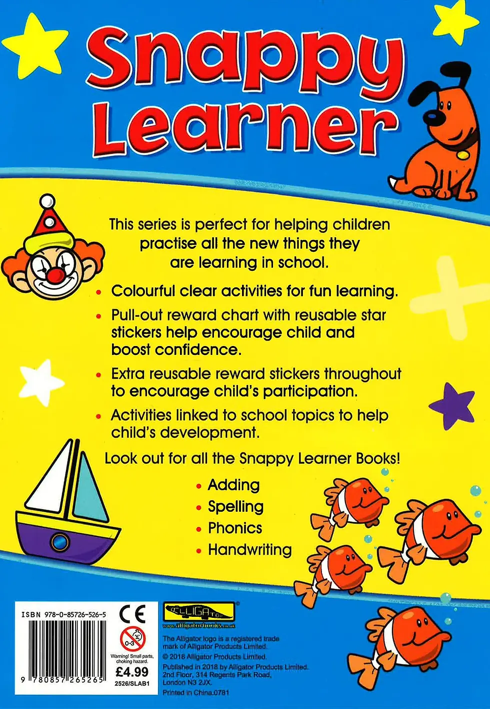 Thumbnail: Snappy Learner Adding, Ages 5 -7