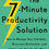 Thumbnail: The 7-Minute Productivity Solution: How to Manage Your Schedule...PB