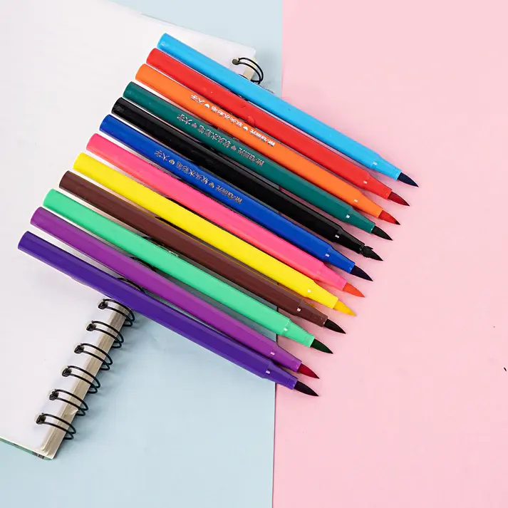 Thumbnail: Soft Brush Water Color Pen ACP901CC, 12 Colours by M&G