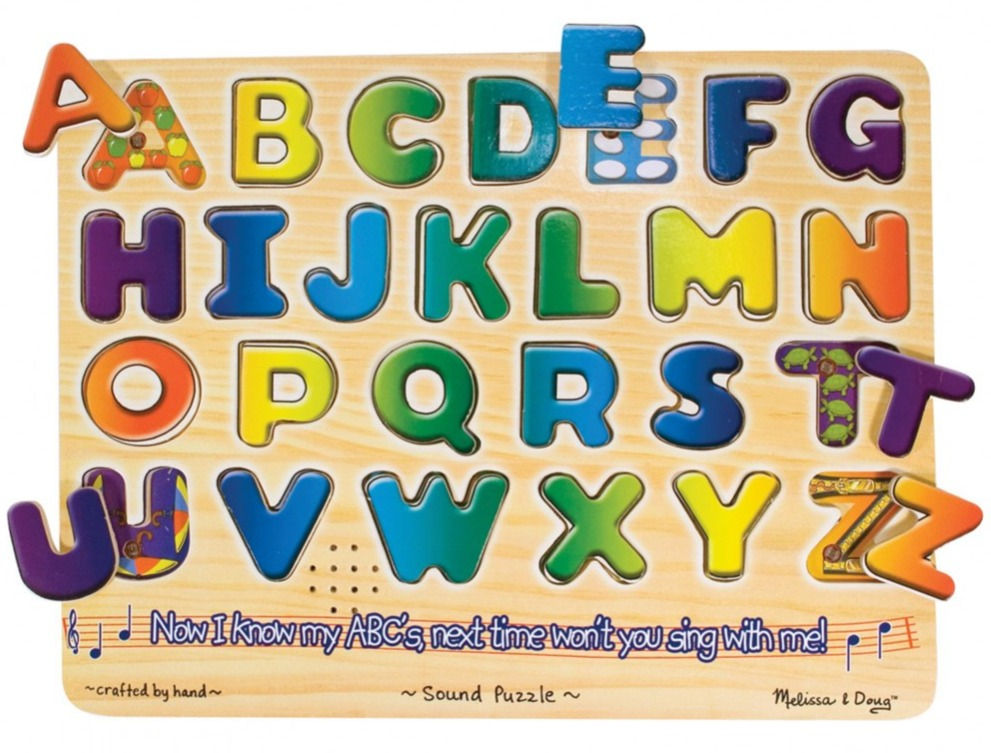 VeggieTales Alphabet Sound Puzzle by Melissa & Doug
