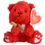 Thumbnail: Cuddly Teddy Soft Toy 18 cm, Red