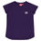 Thumbnail: V Neck T Shirt Junior Girls, Purple by LA Gear