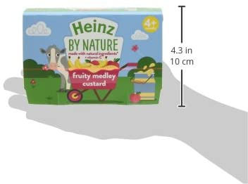Thumbnail: Heinz Fruit Medley Custard 4-36 Months, 4 x 100g