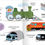Thumbnail: 100+ First Words On the Go by Miles Kelly