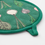 Thumbnail: TORVFLY Pot holder, Patterned/Dark Green by IKEA