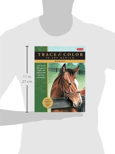 Thumbnail: Trace & Color In Any Medium: Horses