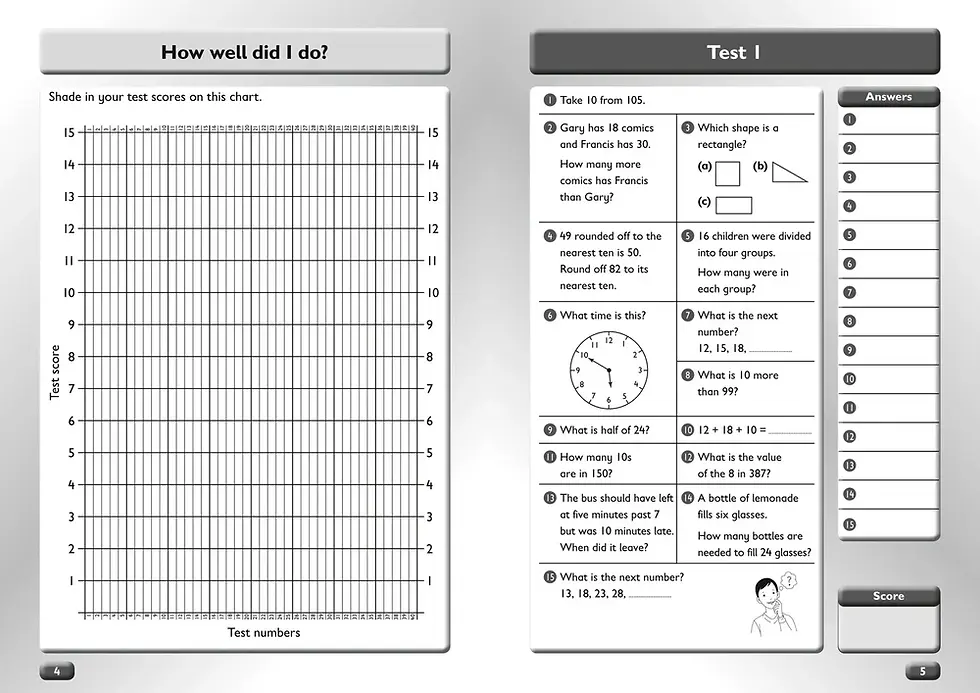Thumbnail: Collins Mental Maths: Ages 8-9, Collins Practice