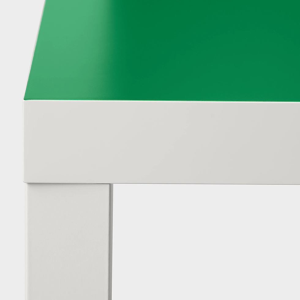 Thumbnail: LACK Side Table 55x55 cm, White/green by IKEA