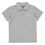 Thumbnail: Slazenger Plain Polo Shirt Boys, Grey Marl