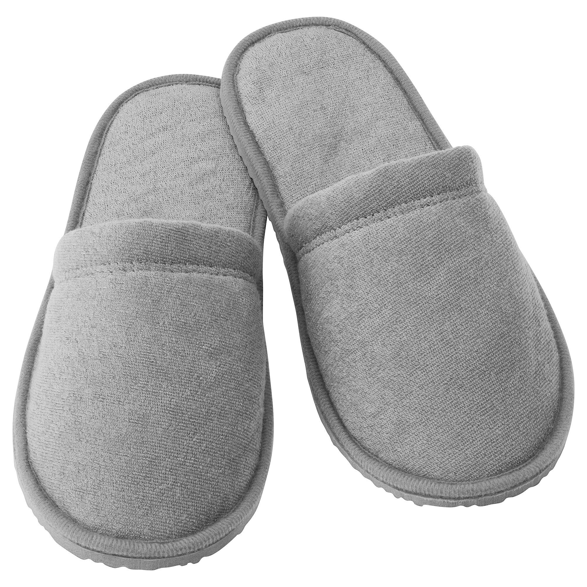 TÅSJÖN Slippers L/XL, Grey by IKEA