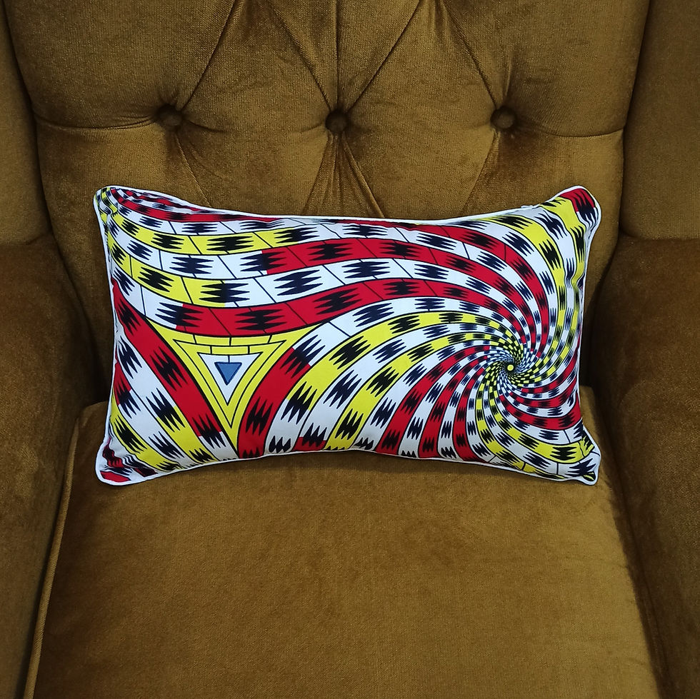 Thumbnail: OMO Ankara Cushion Cover, 30×50 cm by Debb's Home