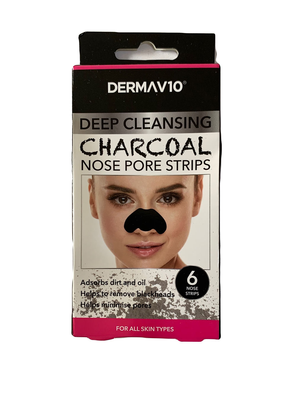Thumbnail: Derma V10 Deep Cleansing Charcoal Nose Pore Strips