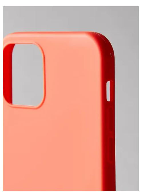 Thumbnail: Protective TPU Frosted Case Cover For Apple iPhone 12, Scarlet by Noon East