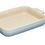 Thumbnail: Stoneware Rectangle Oven Dish 26x17cm, Coaster Blue by LE CREUSET