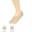 Thumbnail: Women’s Comfortable Low Cut Socks 3-Pairs, Nude by Miniso