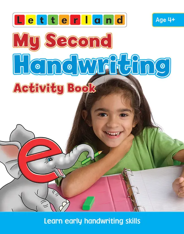 My Second Handwriting Activity Book, Age 4+