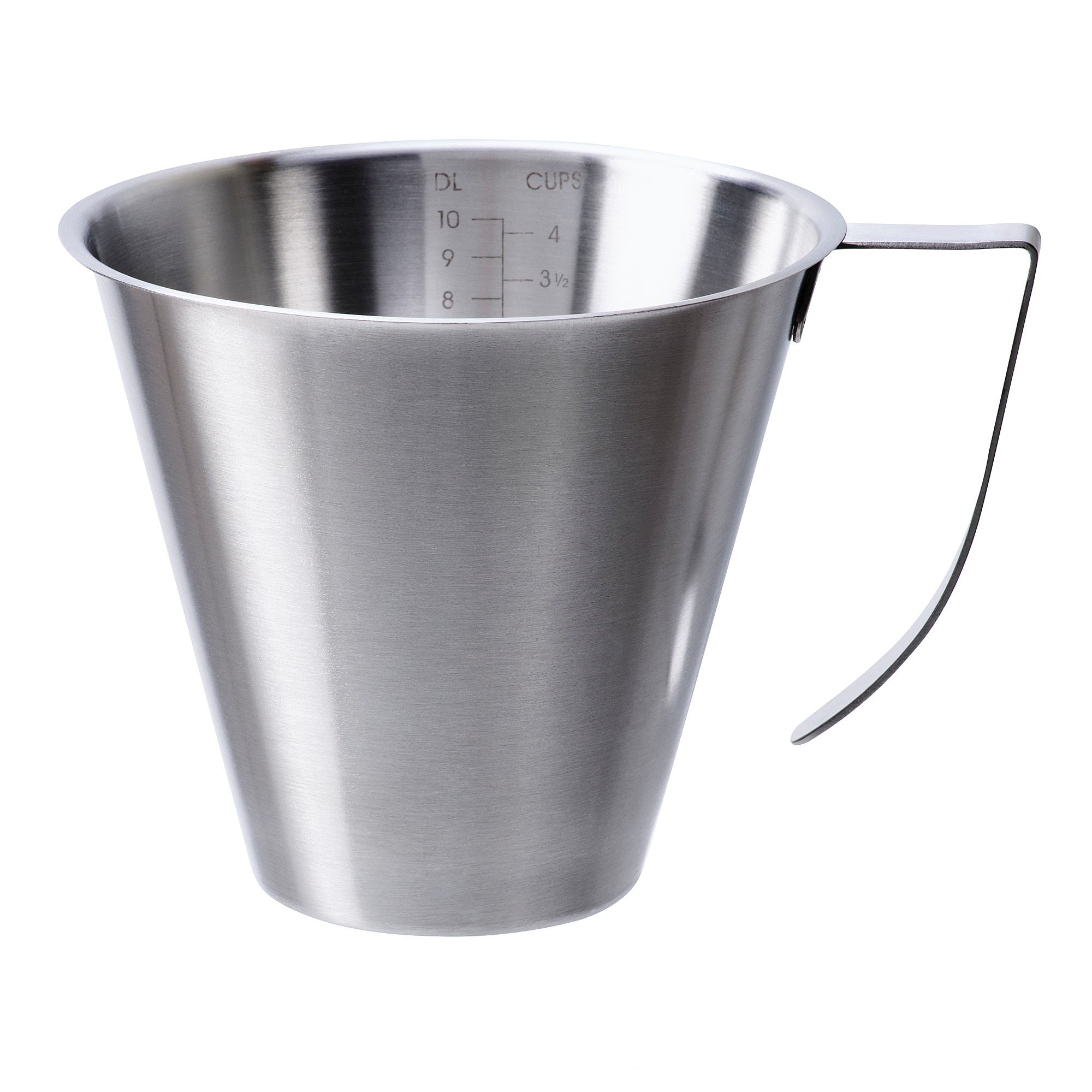 IDEALISK 1 Litre Graduated Jug, Stainless Steel by IKEA