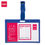 Thumbnail: Deli Name Badge & Clip 6-Piece, Blue