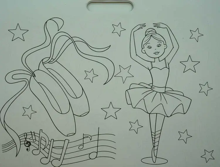Thumbnail: Girls Colouring Pad