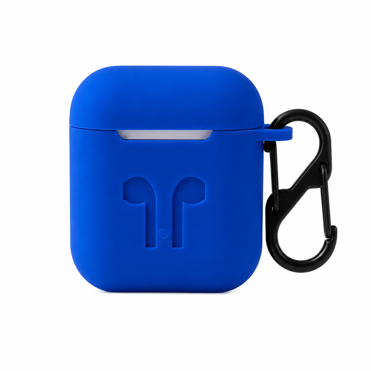 Protective Silicone Case Cover For Apple AirPods 2, Blue by Noon East