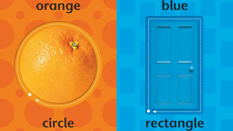 Thumbnail: Teach Your Toddler Colours and Shapes: Touch and Trace