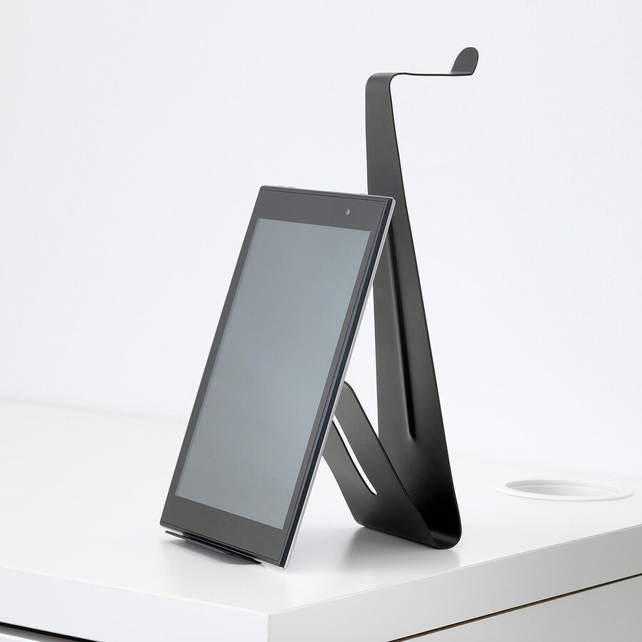Thumbnail: MÖJLIGHET Headset/Tablet Stand, Black by IKEA