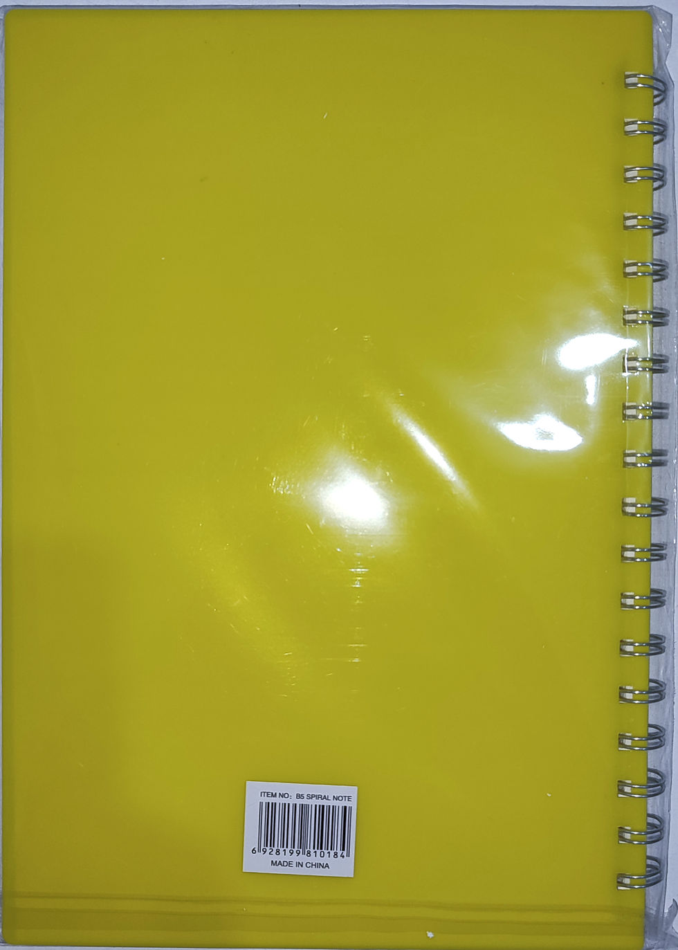 Thumbnail: The New B5 Spiral Notebook, Yellow