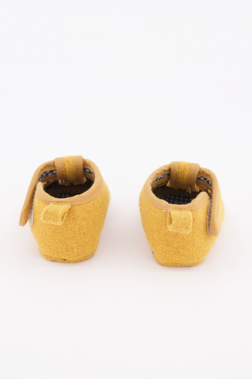 Thumbnail: Girls Velcro Footwear Size 14/15 EU, Yellow by ZY Baby