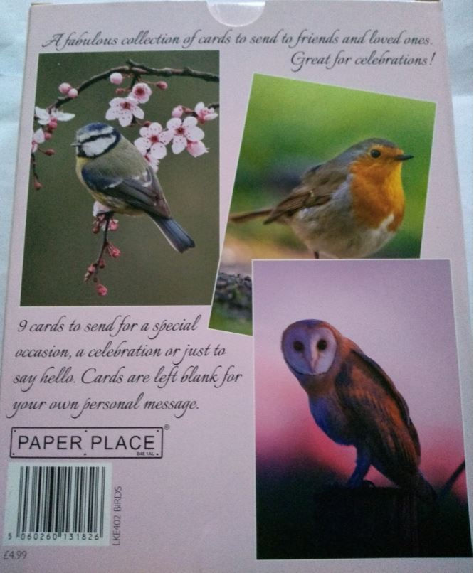 Thumbnail: 9-Pack Notecards for all Occasions, Birds by Paper Place