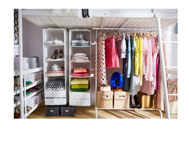 Thumbnail: SKUBB 6 Compartments Storage, White by IKEA