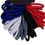 Thumbnail: Medium Coloured Bobbles 50-pack, Multi-colored by Hair Accessories