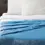 Thumbnail: Queen Size Extra Soft Fleece 310 GSM Blanket 150 X 200 Cm, Blue by Noon East