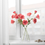 Thumbnail: SMYCKA Artificial Flower 60 cm, Lisianthus/dark pink by IKEA