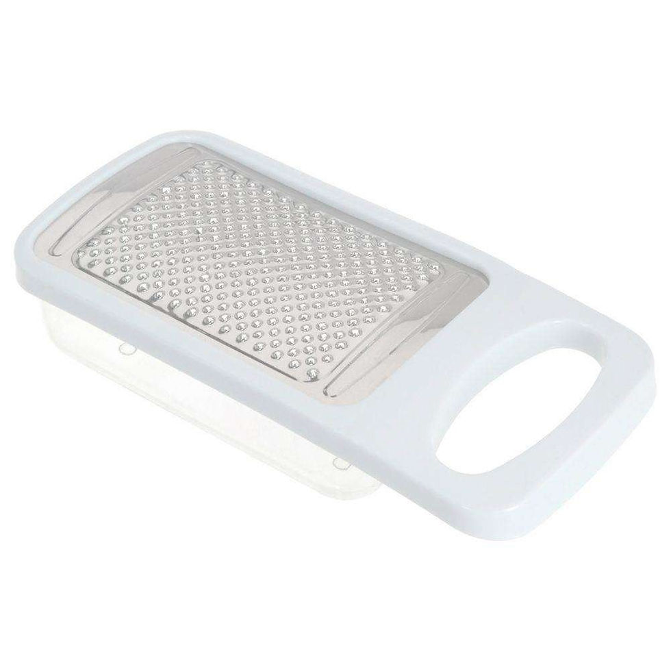 Thumbnail: Grater With Container, White by Excellent Houseware