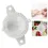 Thumbnail: Dumplings Mould 3-Piece Set, White by Everrich