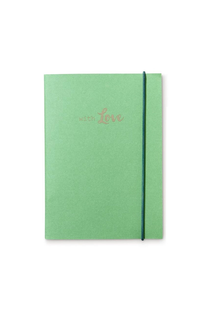 Thumbnail: Notebooks Set of 3, Green by Tchibo