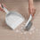 Thumbnail: PEPPRIG Dust Pan and Brush, Grey by IKEA