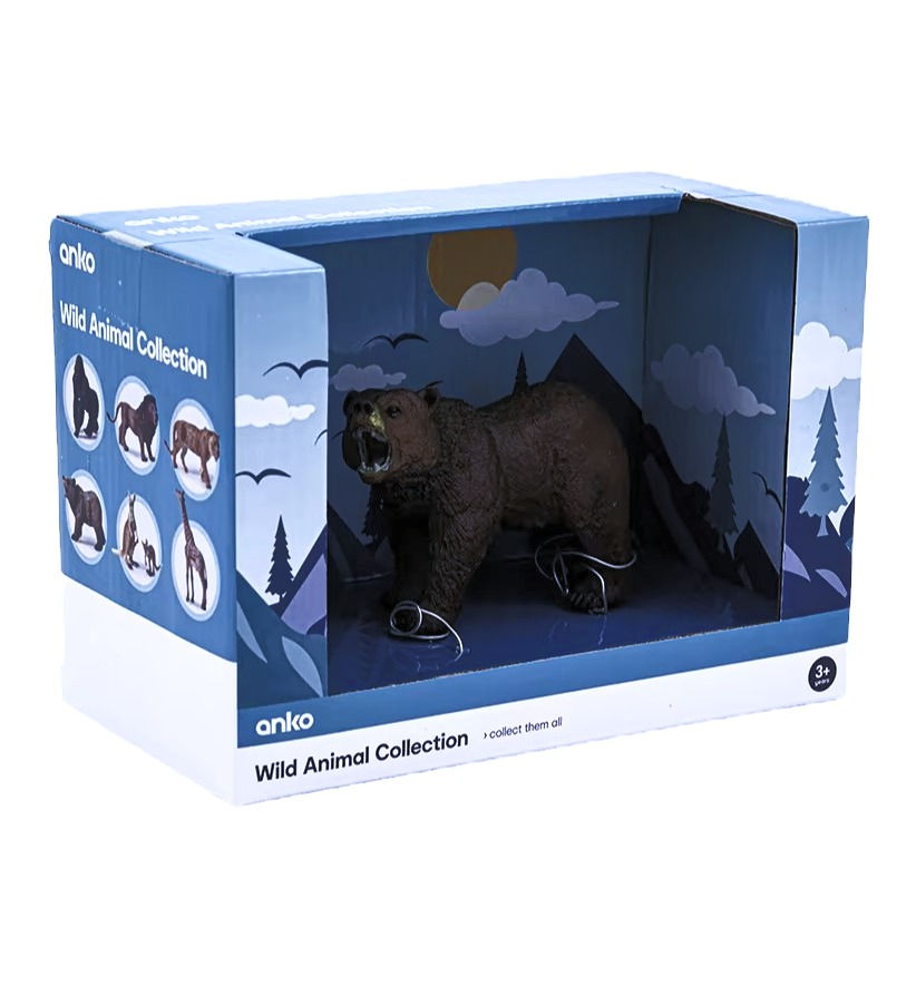 Thumbnail: Bear Wild Animal Collections, Brown by Anko